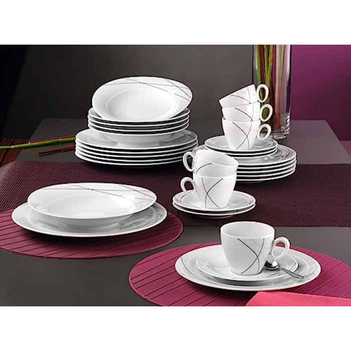 Набор столовой посуды 30 предметов Highline Trio Seltmann