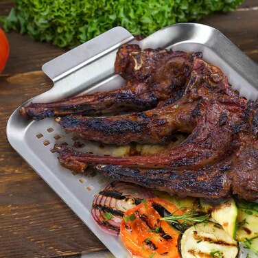 Перфорований вок-деко 41,8 x 2,5 x 25,3 см GRILLI 777625 Код: 013399