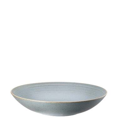 Тарілка глибока 28 см, синя Nature Water Thomas