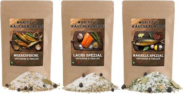 Набір спеції для копчення риби 3 шт Moritz