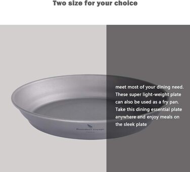 Мл Титановые миски Тарелка Сверхлегкая одностенная чаша Тарелка На открытом воздухе Кемпинг Посуда Кухонная утварь с сумкой для переноски Ti1107T (Ti1109T пластина L.), 800