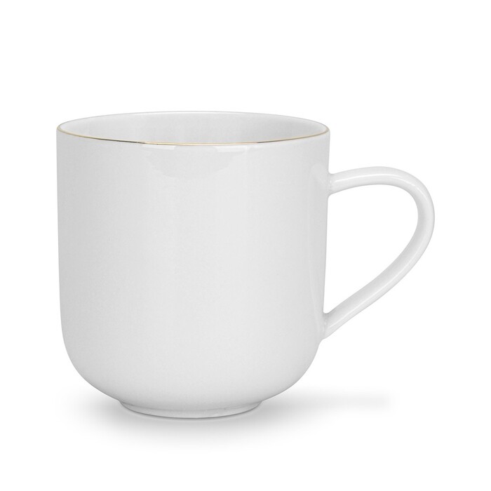 Набір з 2-х кухлів Fissman 460 мл FLOREE порцеляна (3663)