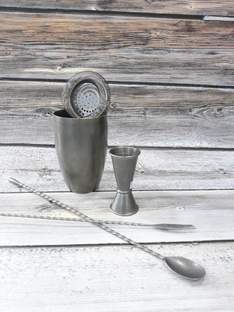 Барная ложка классическая, 27 см, Vintage Steel, GenWare