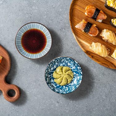 Набір з 6 керамічних мисок для соусів Besmeety