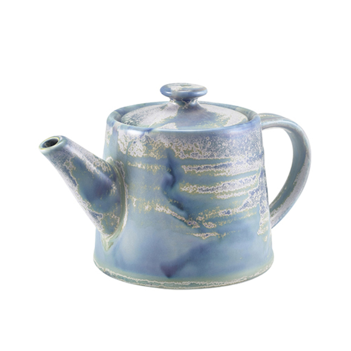 Чайник 500 мл, блакитний, Terra Porcelain Seafoam, GenWare