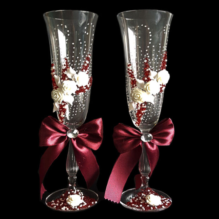 Весільні фужери 2шт Florence 180 (шт.) 7343 BOHEMIA