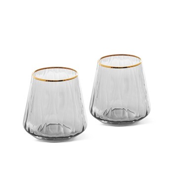 Набір з 2-х склянок Fissman 400 мл скло (19060)