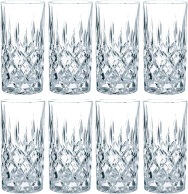 Набор стаканов для лонгдринков 375 мл, 8 предметов, Noblesse Nachtmann