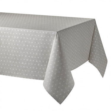 Скатертина Lis Atenas Home Textile Blanco, бавовна з покриттям