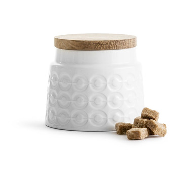 Банку для зберігання 10 см, біла Nature Sagaform