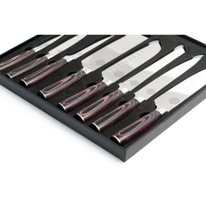 Професійний набір ножів, 8 предметів GRILLI