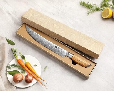 Ніж для обробки 25,3 см, дамаська сталь XINZUO