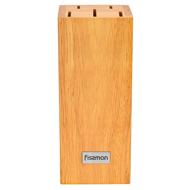 Набір ножів Fissman 6 предметів SOLVEIG у дерев'яній підставці 420J2 сталь (2718)