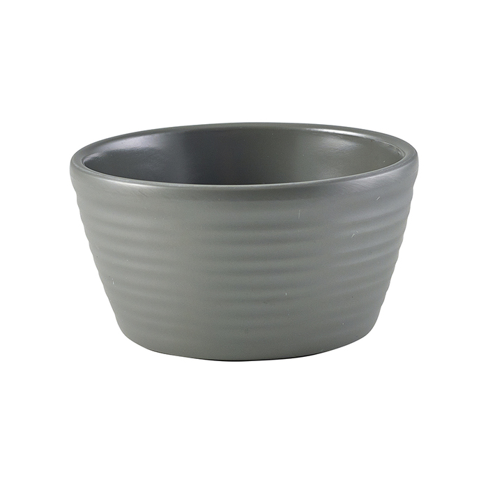 Соусник меламиновый 68 мл, серый, матовый, GenWare