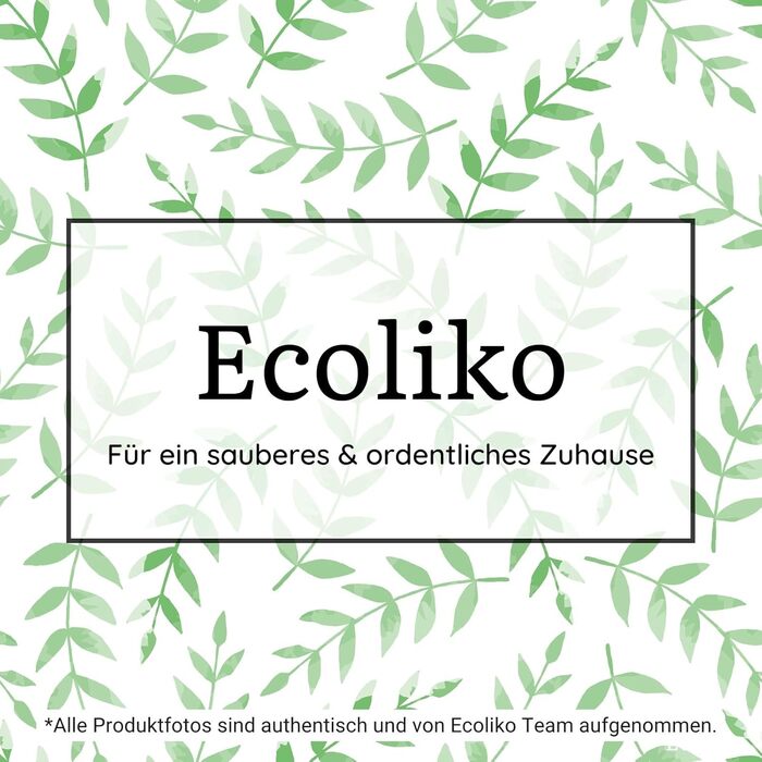 Набір губок для миття посуду 6 шт. чорний Ecoliko