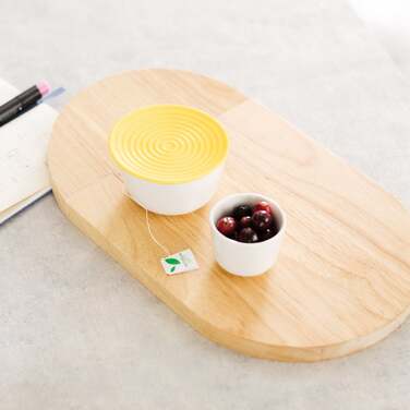 Блюдце універсальне 11 см, жовте ONO friends Yellow Thomas