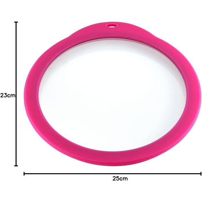 Набір мисок RSLE з 3 предметів великі та кришки RSLE для збереження свіжості (Ø 16, 20, 24 см), високоякісні, елегантні, виготовлені з нержавіючої сталі для приготування та зберігання їжі, можна мити в посудомийній машині (набір мисок з 2 предметів, Pink 