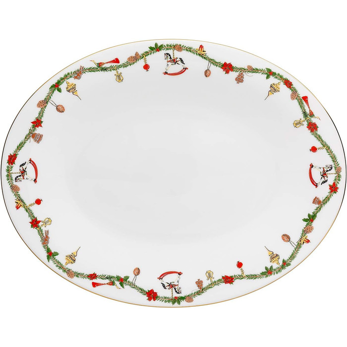 Різдвяне сервірувальне блюдо 36 см Nora Christmas Hutschenreuther