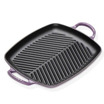 Сковорода гриль прямокутна 30 см фіолетова Le Creuset