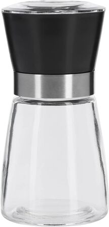 Дисплей Westmark, Вміст 6 дозаторів, Ємність 190 мл кожен, Скло/Нержавіюча сталь/Пластик, Прозорий/Чорний/Сріблястий, 63592611 (Spice Mill, 6 шт. , Blacky)