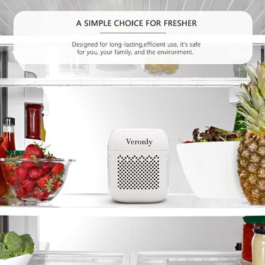 Поглинач запаху для холодильника білий VERONLY