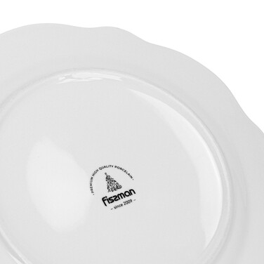 Тарелка Fissman 20 см CHRISTMAS EVE фарфор (13756)