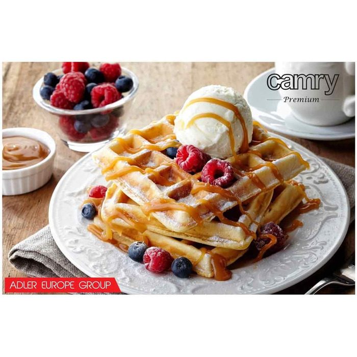 Вафельниця 700 Вт Adler CR 3019 Camry