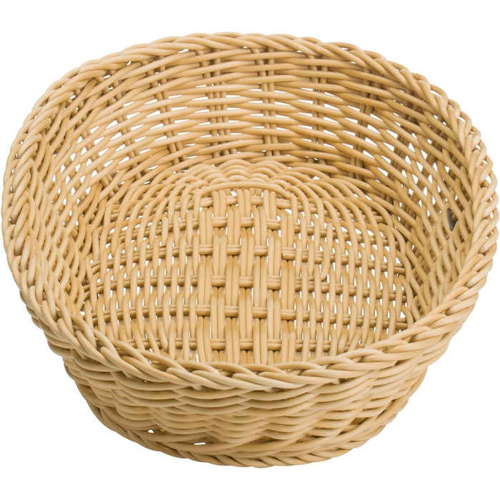 Багатоцільовий кошик, підходить для готелів і громадського харчування, овальний, приблизно 32 x 23 x 7 см, світло-бежевий Saleen