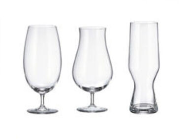 Набір пивний (2*630мл, 2*550мл, 2*680мл) 9042 BOHEMIA