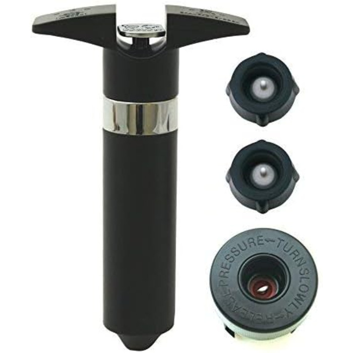 Вакуумна помпа з пробками, набір 4 предмети Peugeot