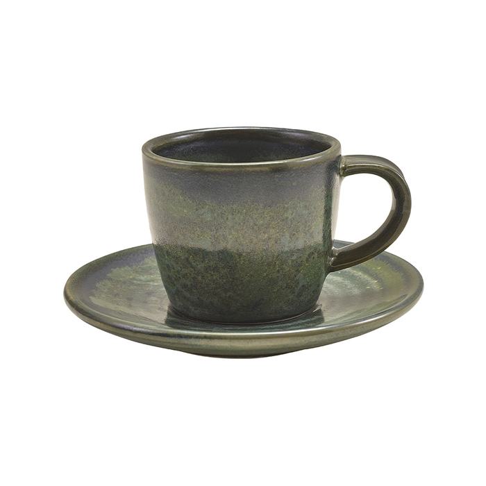 Страва 11.5 см, зелена, Terra Porcelain Aqua Green, GenWare
