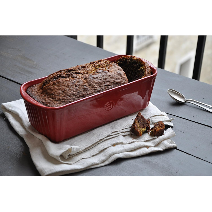 Форма для випікання хліба прямокутна 31,5 х 13,5 х 9 см, бордова Emile Henry