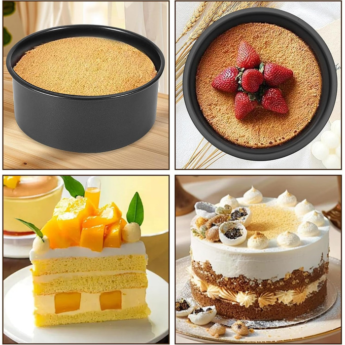 Кругла форма для випікання 2 шт 20 см IVEOPPE