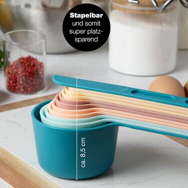 Набор мерных ложек, 11 предметов, разноцветные Moritz & Moritz