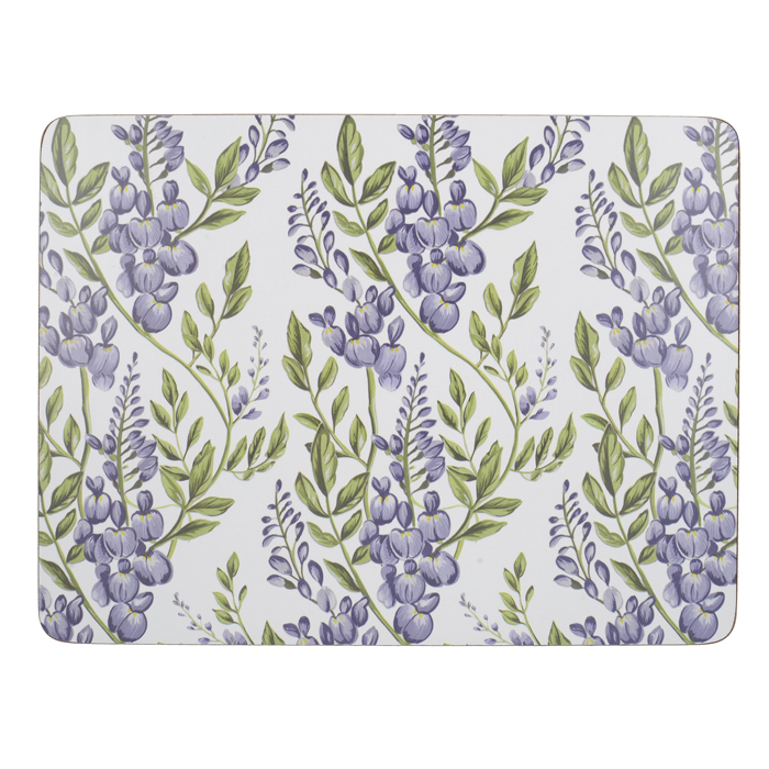 Набір коркових підставок під тарілки CreativeTops Wisteria, 30 x 23 см, 6 шт.