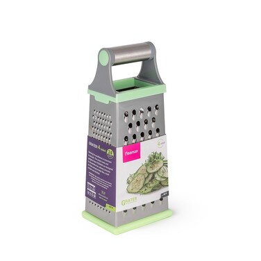 Терка Fissman чотиристороння 24,5 см нержавеющая сталь (8614)