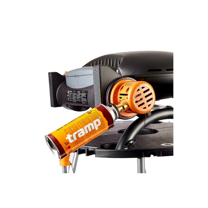 КОМПЛЕКТ Портативний переносний газовий гриль O-GRILL 500, синій  + шланг в подарунок! Код: 011673