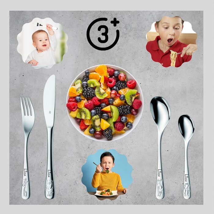 Дитячі столові прилади 4 предметів Safari WMF