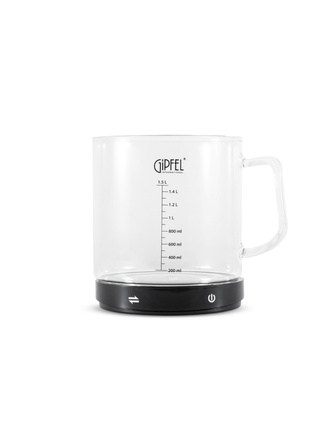 Ваги кухонні електронні з мірним стаканом 18х15 см 5858 GIPFEL