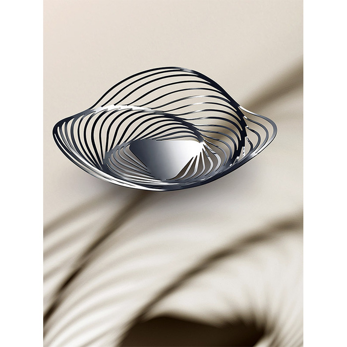 Блюдо 43х10х43 см металлик Trinity Alessi