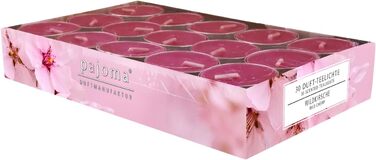 Ароматичні чайні свічки Pajoma 90, 3x30 шт. , ароматичні свічки, багато ароматів на вибір, висота 1,5 см, Ø 3,5 см (дика вишня, 30)