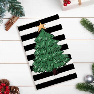 Набор из 4 рождественских кухонных полотенец 45 x 65 см, набор X Ohok