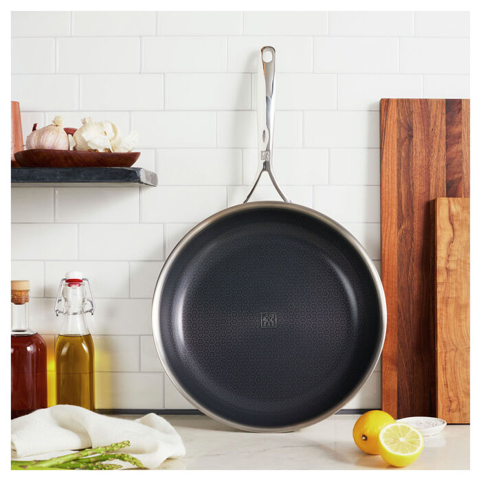 Сковорода 30 см з антипригарним покриттям у формі стільників, нержавіюча сталь, Peak Zwilling