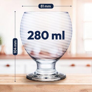 Набір креманок для мороженого 6 шт. 280 мл KONZEPT