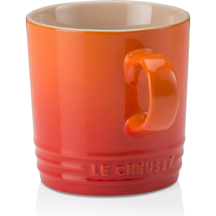 Керамічний кухоль Le Creuset, 0,35 л, 70302351700002 (червоний, 350 мл)