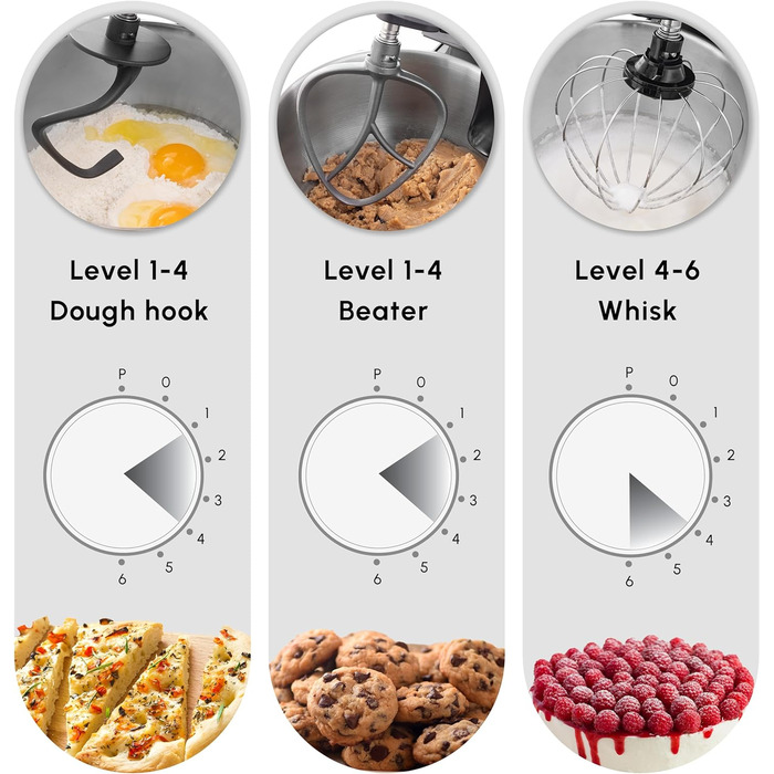Миксер 5 л. 1500 Вт KARACA
