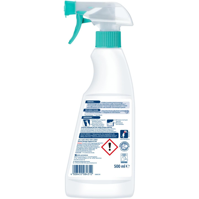 Средство для мытья кухонной мебели 500 мл Dr. Beckmann