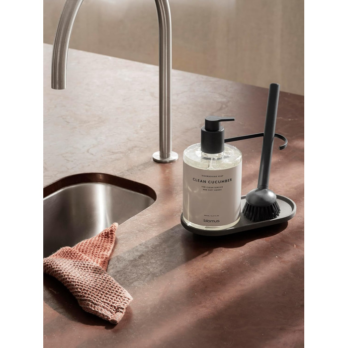 Щітка для посуду 21 см, чорна Arja Blomus