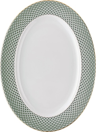 Блюдо для сервировки 34 см Francis Carreau Vert Rosenthal