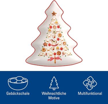 Блюдо в формі ялинки, велика 26 см Winter Bakery Delight Villeroy & Boch
